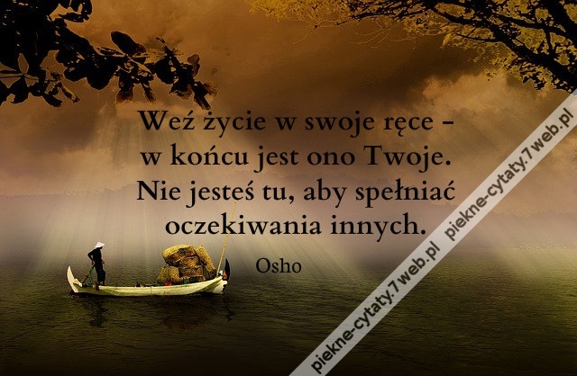 Weź życie w swoje ręce  ...