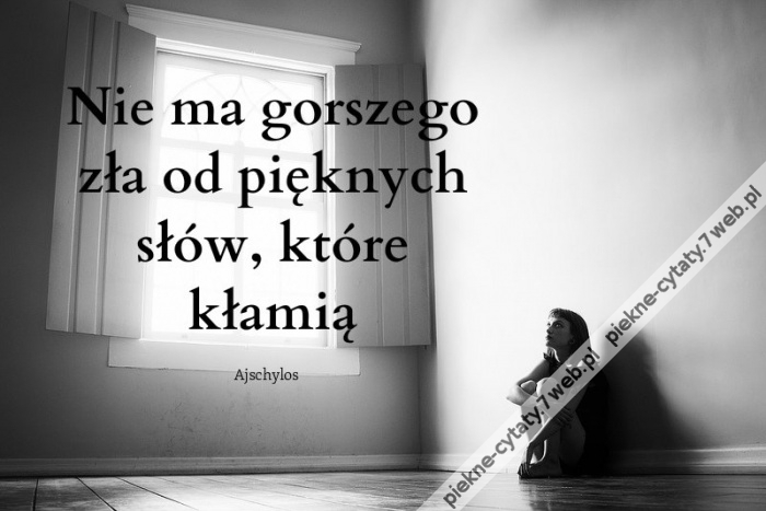 Nie ma gorszego zła od ...