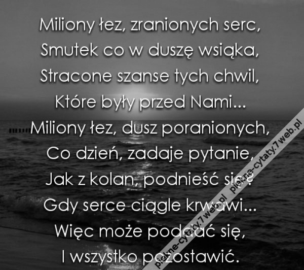 Poddać się?